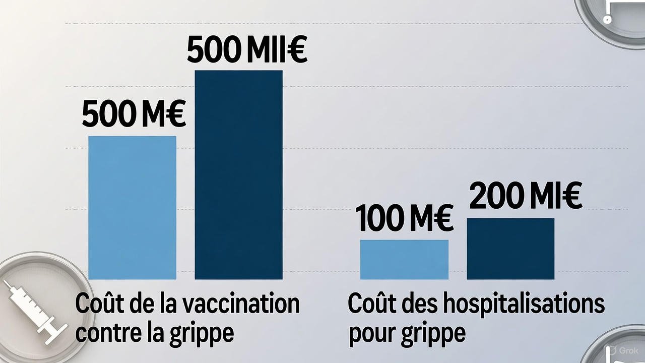 comparatif hospitalisations vs vaccination